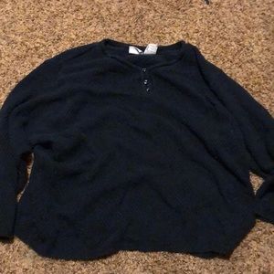 Dark Blue Bobbie Brooks sweater, size 18W/20W